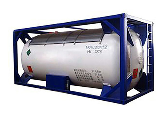 Portable LR T50 ISO Tank Container 26000L Transport LPG ISO Containers