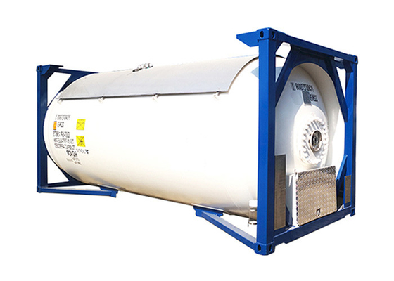 BPVC 20 Ft ISO Tank Container IMDG Cryogenic ISO Pressure Vessel