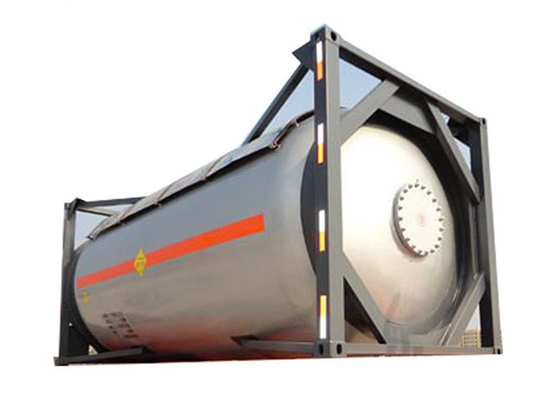 20 Feet Iso Tank Container Tank 22 Tons ISO Propane Gas Container  Portable