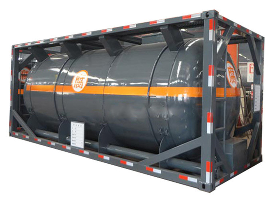 Ethanol  40 Ft ISO Tank Container 36000Kgs Liquid Oxygen ISO Container