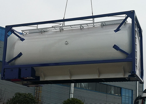 BV Liquid Tank Container 20GP 20 Ft Iso Tank Container 20000 Liters