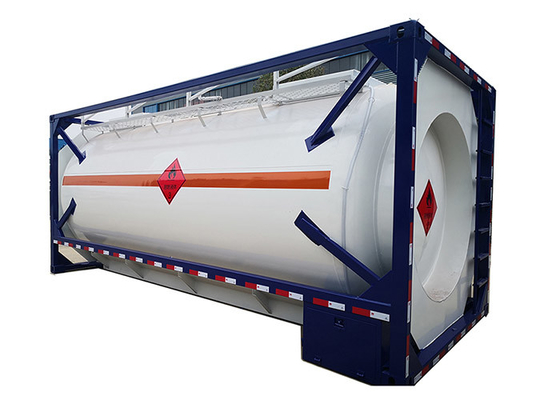 BV Liquid Tank Container 20GP 20 Ft Iso Tank Container 20000 Liters
