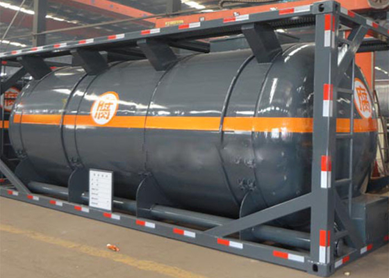 Ethanol  40 Ft ISO Tank Container 36000Kgs Liquid Oxygen ISO Container