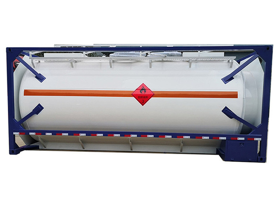 BV Liquid Tank Container 20GP 20 Ft Iso Tank Container 20000 Liters