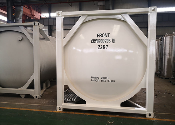 BV T75 Cryogenic Tank 20 Ft LNG ISO Container LR  CCS Certificate