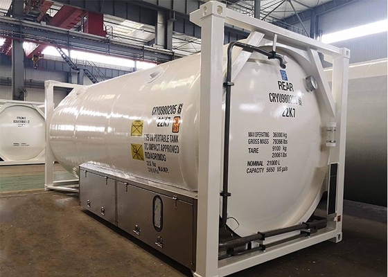 BV T75 Cryogenic Tank 20 Ft LNG ISO Container LR  CCS Certificate