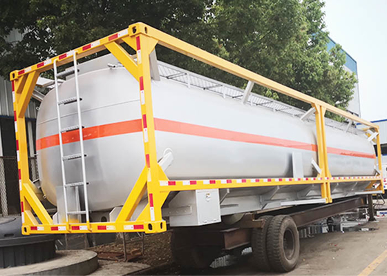 12m Liquid Tank Container SUS304 Bulk Liquid Tanks Eco Friendly