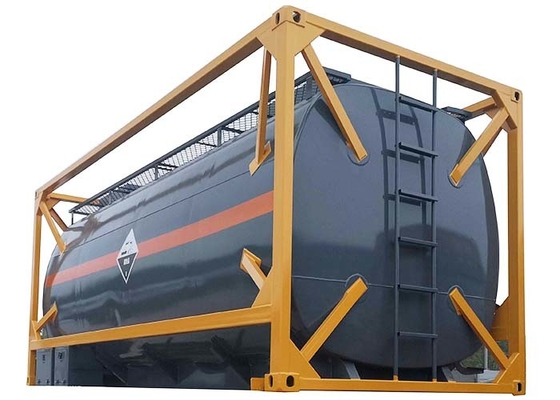 Black 5mm Liquid Tank Container ASME Stainless Steel Cylinder Body