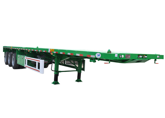 Cargo Transport T700 40 Foot Flatbed Trailer 3 Axle Height 500mm