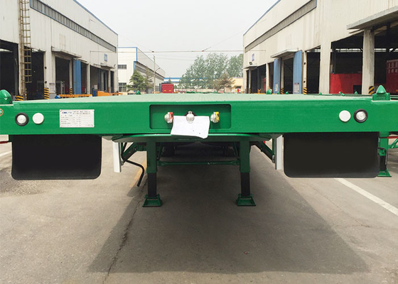 Cargo Transport T700 40 Foot Flatbed Trailer 3 Axle Height 500mm