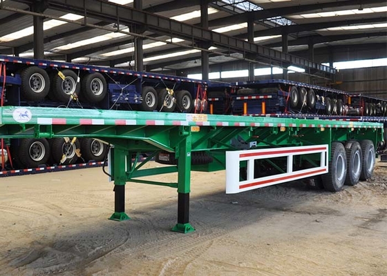 Cargo Transport T700 40 Foot Flatbed Trailer 3 Axle Height 500mm