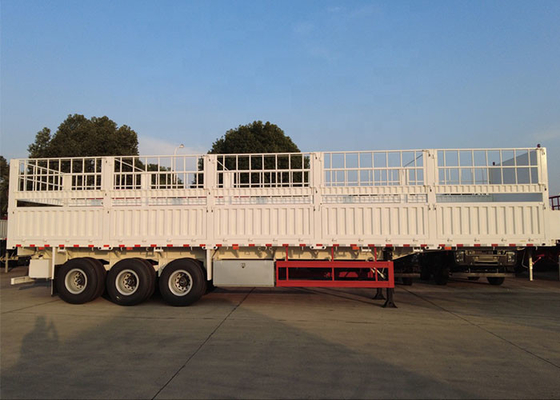 30-80T Cow Transport Trailer 2500mm Semi  Container Fence