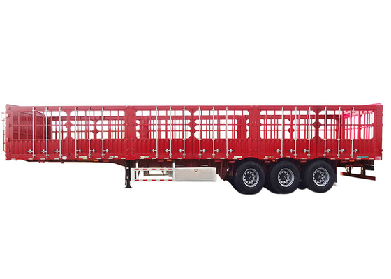 SH800 Fence Semi Trailer 40T 24 Ft Livestock Trailer  DOT