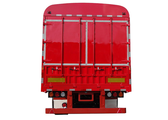 CCC Steel Q345 Stake Semi Trailer 60T Fence  For Livestock