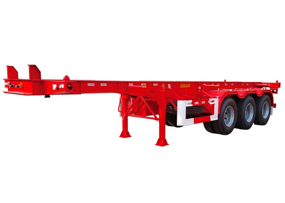 6.2T Skeleton Container Semi Trailer 6m Shipping Container Chassis