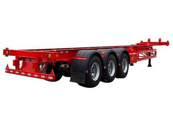 6.2T Skeleton Container Semi Trailer 6m Shipping Container Chassis