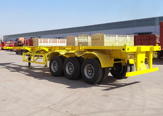 40 Foot Skeleton Container Semi Trailer 12m Skeletal Trailer CCC