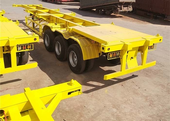 40 Foot Skeleton Container Semi Trailer 12m Skeletal Trailer CCC