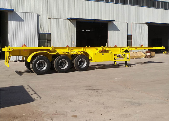 40 Foot Skeleton Container Semi Trailer 12m Skeletal Trailer CCC
