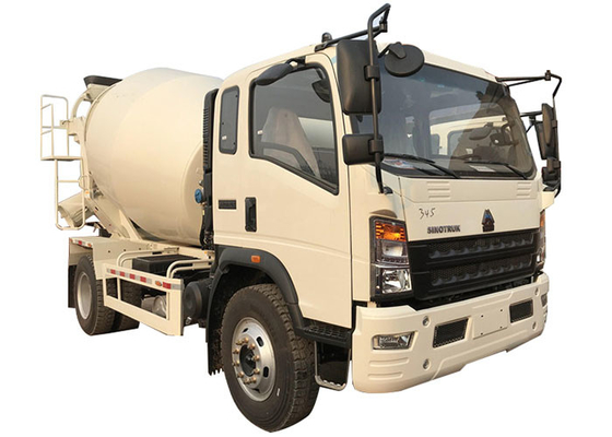 3800mm Used Concrete Mixer Truck Howo 8m3 Concrete Mobile Mixer