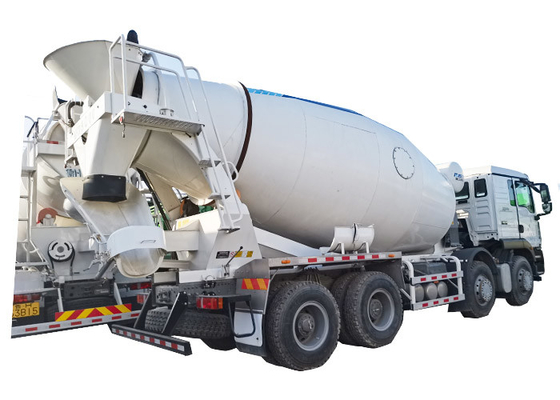 375HP Second Hand Concrete Mixer Trucks 1200R20 Howo Transit Mixer