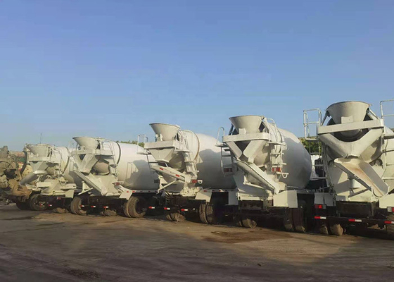 6x4 HF9 Used Concrete Mixer Truck 85km/H 10 Tires Cement Mixer Lorry