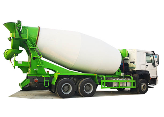 6X4 Second Hand Concrete Mixer Trucks HF910 Wheel Cement Mixer Trailer