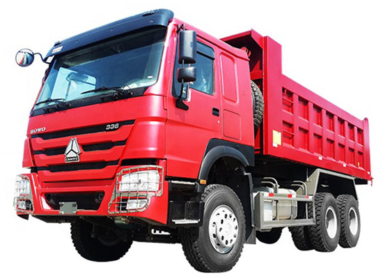 2022mm Tipper Dump Truck 6X4 Howo 375 Hp Dump  Adjustable Steering Wheel