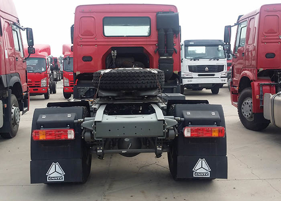 10 Tires HW76 Truck Tractor Head  420Hp Howo A7 Tractor