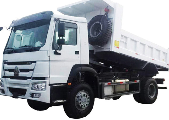 4x4 Tipper Dump Truck 290HP Sinotruk 6 Wheeler Dump Automatically