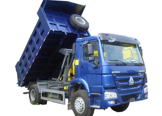 4x4 Tipper Dump Truck 290HP Sinotruk 6 Wheeler Dump Automatically