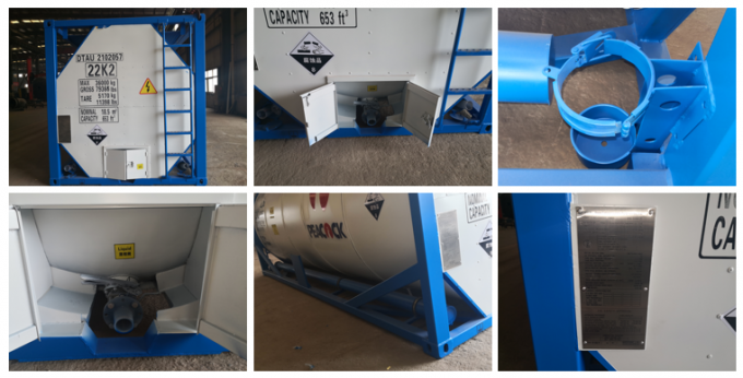 Ex-factory price hydrochloric acid and sulfuric acid chemical transport tank container 1