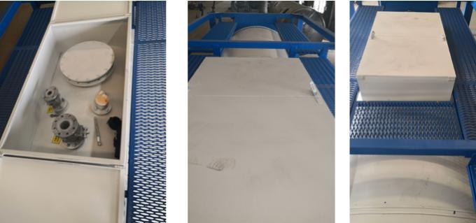 Ex-factory price hydrochloric acid and sulfuric acid chemical transport tank container 2